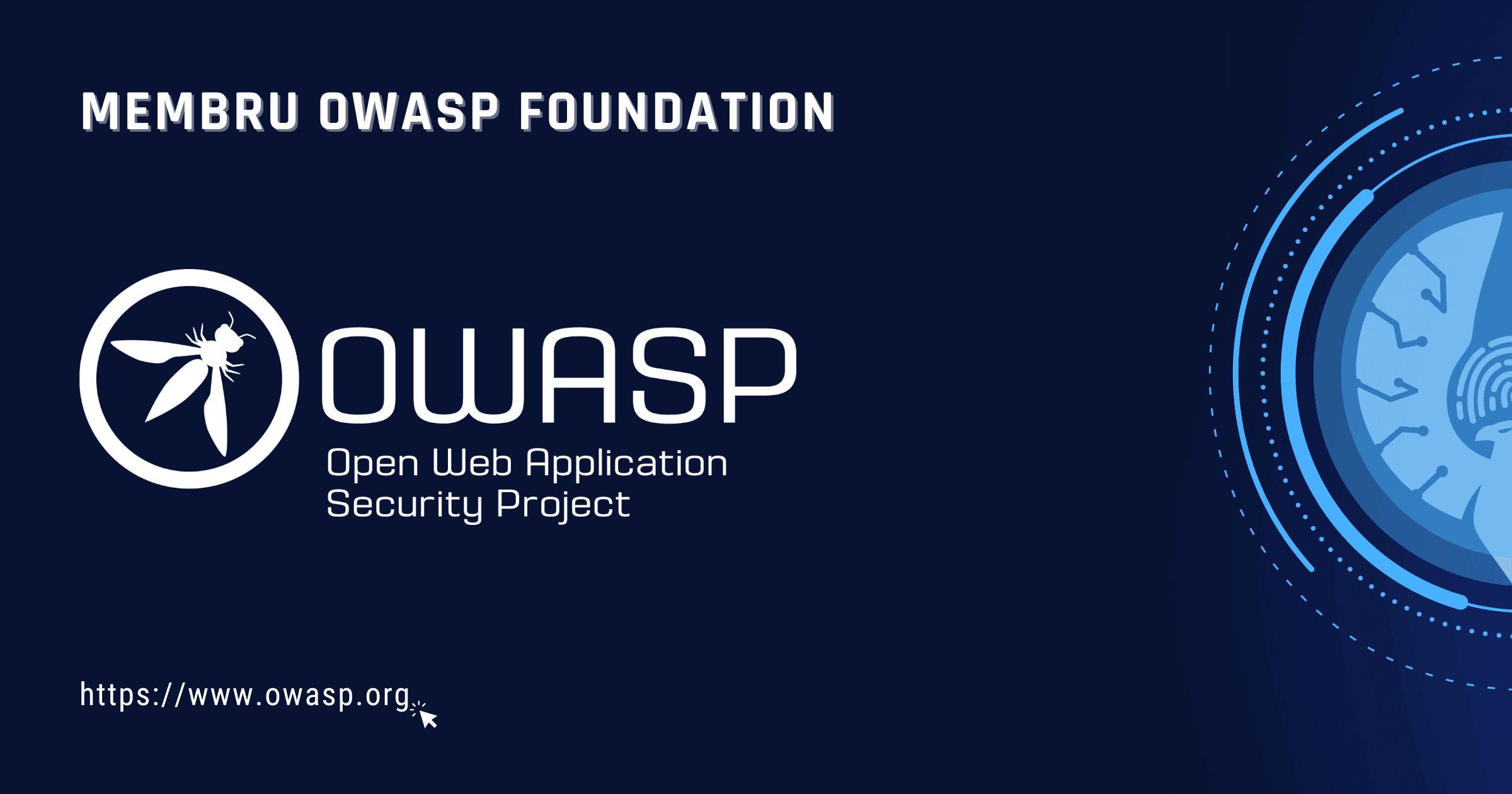 Cristian Iosub - membru OWASP Foundation. CyberShield. Asociatia Educatie in Securitate Cibernetica