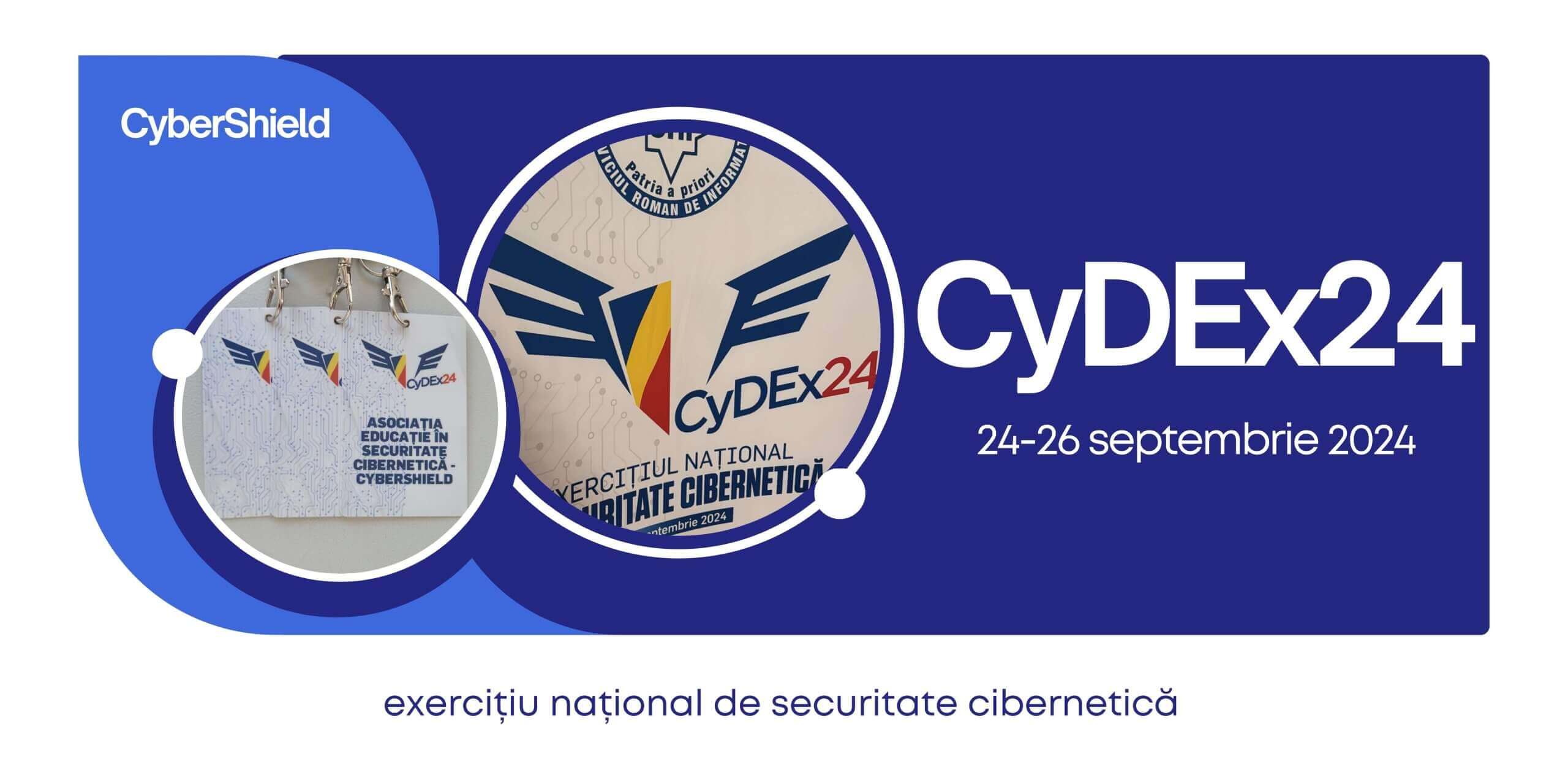 CyDEx24, SRI, exercitiu securitate, CyberShield - cursuri online, securitate cibernetica, siguranta online, cybersecurity, cyber security, CyberSkill, iosub, tineri, profesori, parinti