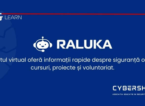 Agentul virtual oferă informații rapide despre siguranță online, cursuri, proiecte și voluntariat.