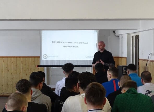 Proiect CyberShield la Centrul de Detenție Brăila Tichilești