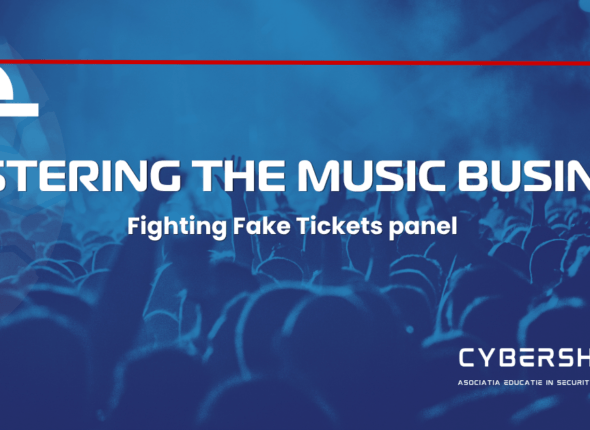 CyberShield la panelul Fighting Fake Tickets de la Mastering the Music Business 2026, despre fraudele online cu bilete