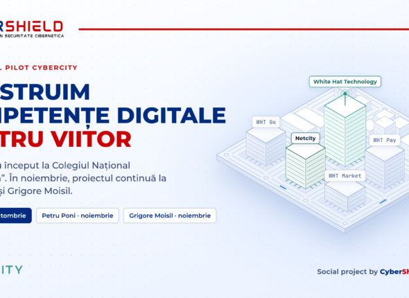 Cursurile CyberCity Construim competențe digitale pentru viitor la Colegiul Național Elena Cuza, Social project by CyberShield & Netcity